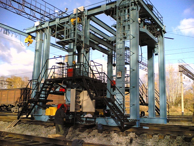 Вагоноремонтная машина "Иртыш"