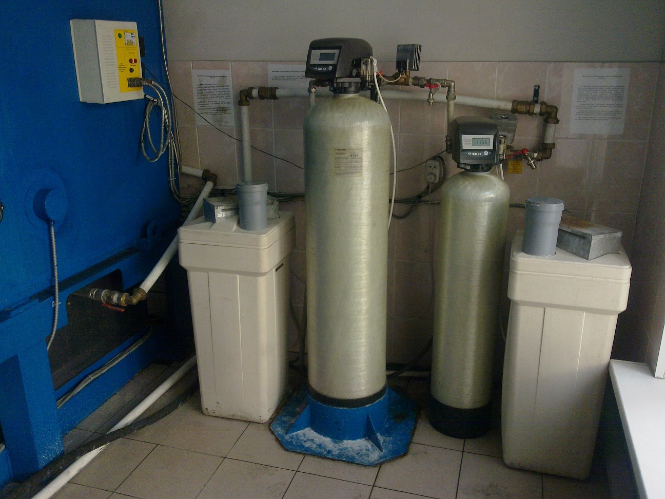 Автоматизированный заправочный комплекс контура охлаждения дизеля водой 
