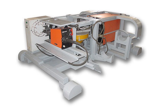 Установка наплавки пятника, без демонтажа с вагона