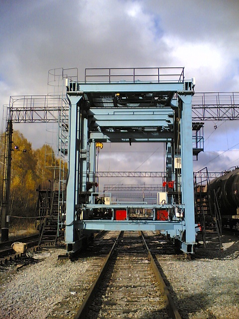 Вагоноремонтная машина "Иртыш"