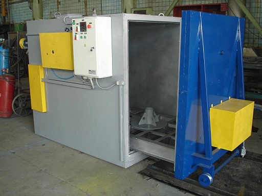 Автоматизированная сушильная камера якорей, остовов тяговых электродвигателей и вспомогательных машин